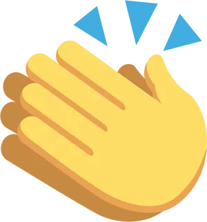 Animated Clapping Hands Emoji PNG image