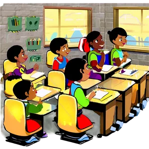 Animated Classroom PNG Ork11