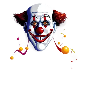 Animated Clown Face Drawing Png 06272024 PNG image