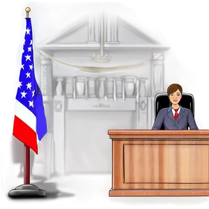 Animated Courtroom Background PNG Qdg36 PNG