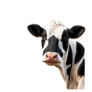 Animated Cow Face Png 06212024 PNG image