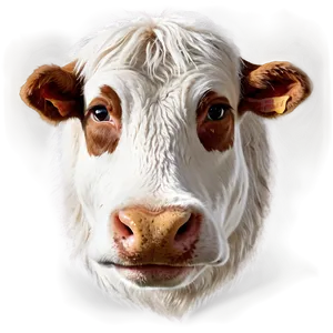 Animated Cow Head PNG 06212024