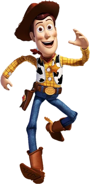 Animated Cowboy Character Woody