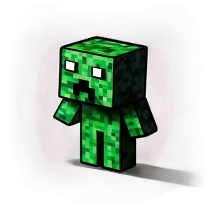 Animated Creeper Minecraft Png 93 PNG image