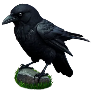 Animated Crow PNG 05232024