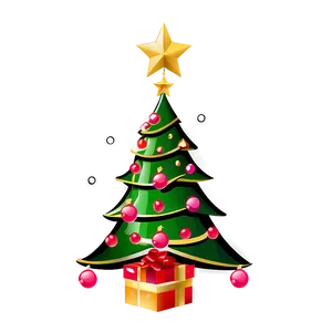 Animated Cute Christmas Tree PNG 28 PNG