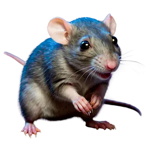 Animated Cute Rat Png 06252024 PNG image