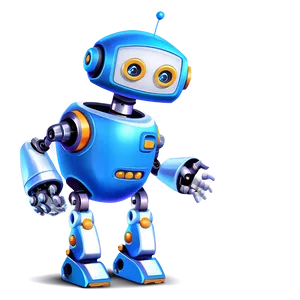 Animated Cute Robot Png 06272024 PNG image