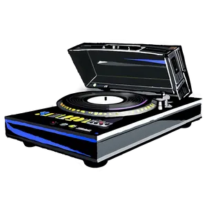 Animated Dj Turntable PNG Ppg82