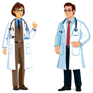Animated Doctor Character Design PNG 06212024 PNG