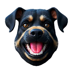 Animated Dog Face Emoji Png 06212024 PNG image