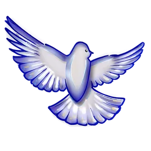 Animated Dove PNG Red