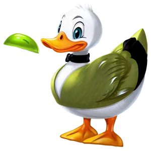 Animated Duck Character Png 7 PNG image