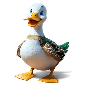 Animated Duck Character PNG Exx61 PNG