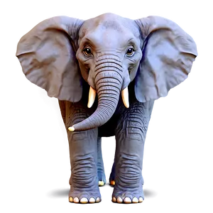 Animated Elephant Cartoon Png 29 PNG image