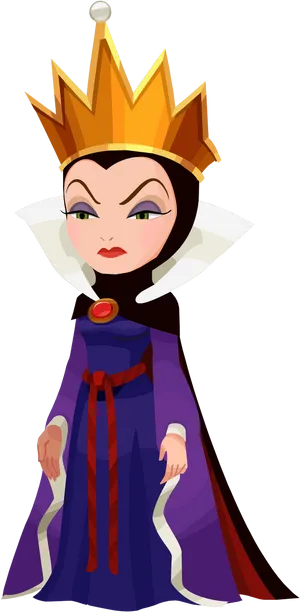 Animated Evil Queen Full Length Portrait
