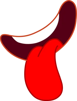 Animated Expressive Tongue Out Mouth PNG