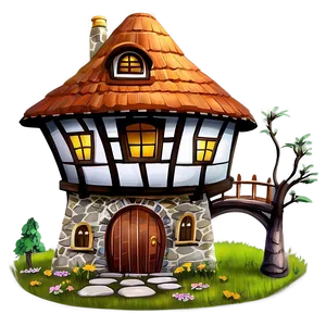 Animated Fairy Tale House PNG 76 PNG