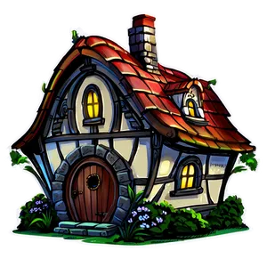 Animated Fairy Tale House PNG 8 PNG