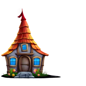 Animated Fairy Tale House PNG Ypa PNG