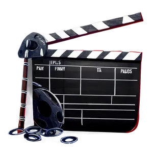 Animated Film Slate Drawing Png 16 PNG image