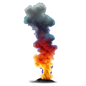 Animated Fire Smoke Png 05252024 PNG image