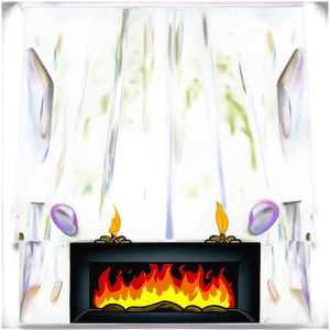 Animated Fireplace Cartoon Png 06122024 PNG image