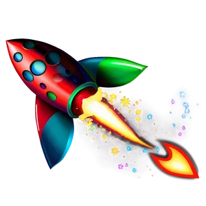 Animated Firework Rocket PNG 48