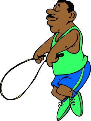 Animated Fisherman Cartoon PNG image
