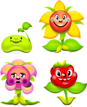 Animated Floral Expressions