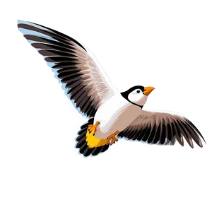 Animated Flying Bird Cartoon Png Nvv PNG image