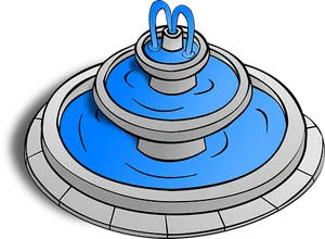 Animated Fountain Graphic PNG image