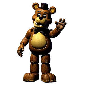 Animated Freddy Fazbear Model Png Kkh PNG image