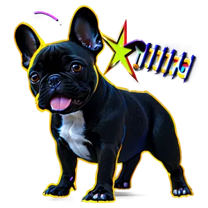 Animated French Bulldog Png 06202024 PNG image