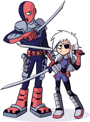 Animated Futuristic Warriors.png PNG image