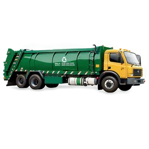 Animated Garbage Truck PNG 06202024