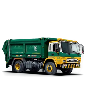 Animated Garbage Truck PNG Uyt48 PNG
