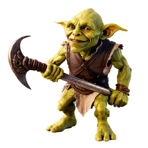 Animated Goblin Figure PNG Omk PNG
