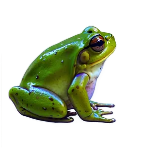 Animated Green Frog Png 06272024 PNG image