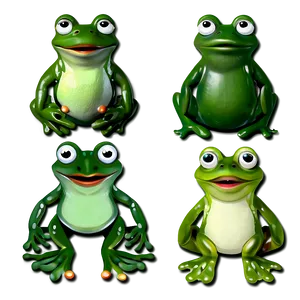 Animated Green Frog Png 50 PNG image