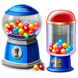 Animated Gumball Machine PNG 06292024