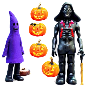 Animated Halloween Figures PNG 06212024 PNG