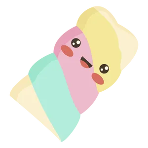 Animated Happy Marshmallows