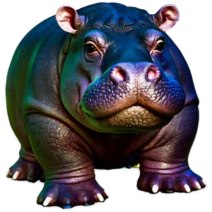 Animated Hippo PNG 05242024
