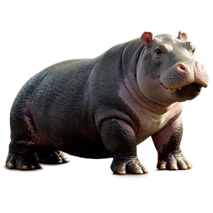 Animated Hippo PNG 73