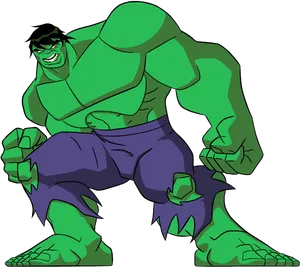 Animated Hulk Pose.png PNG