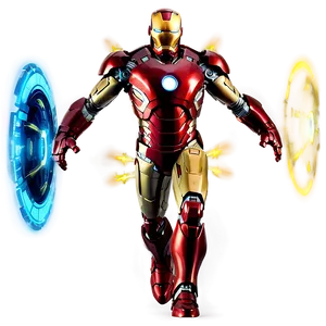 Animated Iron Man Reactor Png Mdo PNG image