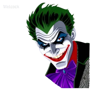 Animated Joker Grin PNG Duw PNG