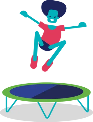 Animated Joyful Trampoline Jump.png PNG image