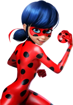 Animated Ladybug Heroine